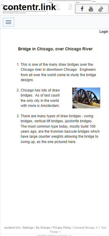 Finished Page Shared with Link